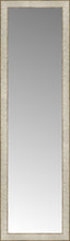 15" x 50" Libretto Antique Silver Custom Framed Mirror