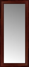 15" x 32" Ansley Mahogany Custom Framed Mirror