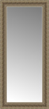 16" x 33" Ambrosia Silver Custom Framed Mirror