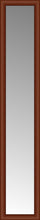 14" x 70" Ansley Cherry Custom Framed Mirror