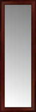 15" x 43" Ansley Mahogany Custom Framed Mirror