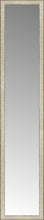 15" x 72" Libretto Antique Silver Custom Framed Mirror
