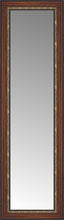 16" x 47" Malabar Walnut Custom Framed Mirror