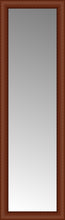 16" x 51" Ansley Cherry Custom Framed Mirror