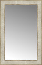 14" x 21" Libretto Antique Silver Custom Framed Mirror