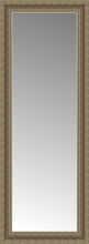 16" x 40" Ambrosia Silver Custom Framed Mirror