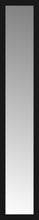 14" x 71" Soho Black Custom Framed Mirror