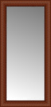16" x 32" Ansley Cherry Custom Framed Mirror