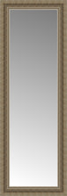 16" x 43" Ambrosia Silver Custom Framed Mirror