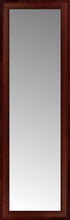 15" x 44" Ansley Mahogany Custom Framed Mirror