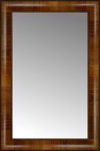 15" x 22" Belmont Light Brown Custom Framed Mirror