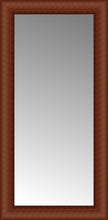 15" x 29" Ansley Cherry Custom Framed Mirror