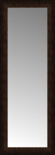 16" x 42" Dark Copper Custom Framed Mirror