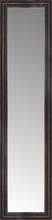 16" x 59" Aged Bronze Slope Custom Framed Mirror