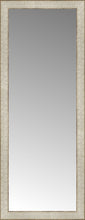 16" x 40" Libretto Antique Silver Custom Framed Mirror