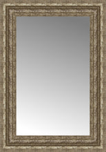 14" x 19" Sevilla Silver Custom Framed Mirror