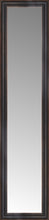 16" x 63" Aged Bronze Slope Custom Framed Mirror