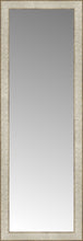 15" x 42" Libretto Antique Silver Custom Framed Mirror