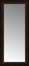 16" x 34" Dark Copper Custom Framed Mirror
