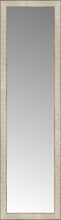 14" x 48" Libretto Antique Silver Custom Framed Mirror