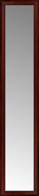 15" x 69" Ansley Mahogany Custom Framed Mirror