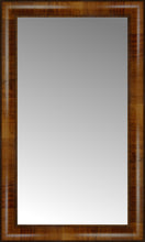 16" x 26" Belmont Light Brown Custom Framed Mirror