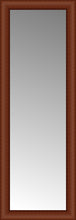 16" x 44" Ansley Cherry Custom Framed Mirror