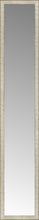 15" x 81" Libretto Antique Silver Custom Framed Mirror