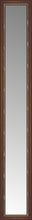 15" x 83" Malabar Walnut Custom Framed Mirror
