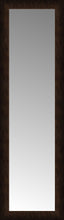 15" x 47" Dark Copper Custom Framed Mirror