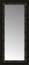 14" x 28" Mantilla Expresso Custom Framed Mirror