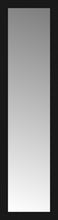 14" x 48" Soho Black Custom Framed Mirror