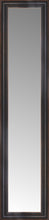 14" x 53" Aged Bronze Slope Custom Framed Mirror