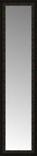 16" x 60" Mantilla Expresso Custom Framed Mirror