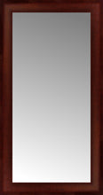 17" x 31" Ansley Mahogany Custom Framed Mirror