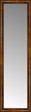 16" x 55" Belmont Light Brown Custom Framed Mirror