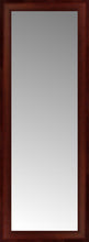 16" x 41" Ansley Mahogany Custom Framed Mirror