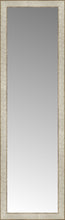 15" x 49" Libretto Antique Silver Custom Framed Mirror
