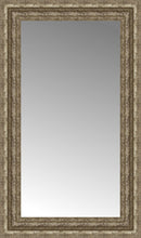 15" x 24" Sevilla Silver Custom Framed Mirror