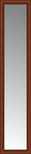 15" x 68" Ansley Cherry Custom Framed Mirror