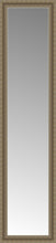 16" x 62" Ambrosia Silver Custom Framed Mirror