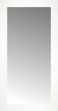 14" x 26" White Wide Cube Custom Framed Mirror