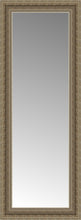 14" x 34" Ambrosia Silver Custom Framed Mirror