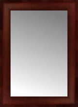 15" x 20" Ansley Mahogany Custom Framed Mirror