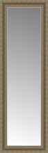 14" x 39" Ambrosia Silver Custom Framed Mirror