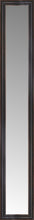 14" x 76" Aged Bronze Slope Custom Framed Mirror