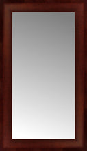 14" x 23" Ansley Mahogany Custom Framed Mirror