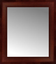 16" x 18" Ansley Mahogany Custom Framed Mirror