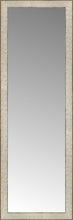 16" x 47" Libretto Antique Silver Custom Framed Mirror