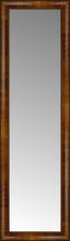 14" x 45" Belmont Light Brown Custom Framed Mirror